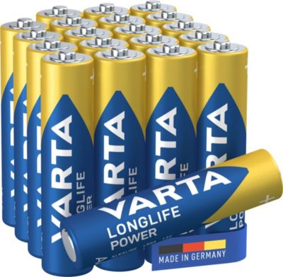Pile alcaline AAA (LR03) Varta Long-life Power, lot de 2
