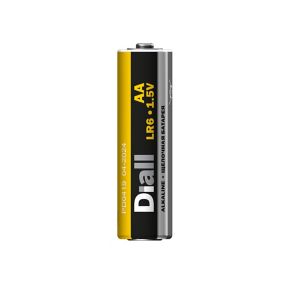 Pile alcaline Diall AA - LR6, lot de 4