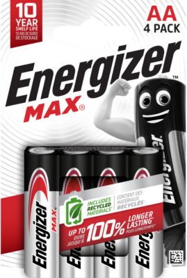 Pile Alcaline LR6-AA 1,5V Max Energizer