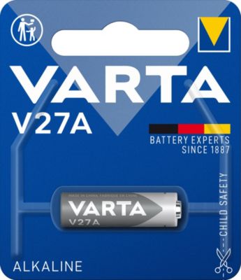 Pile alcaline V27A 12V non rechargeable Varta, lot de 1