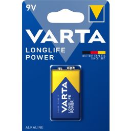 Pile alcaline Varta Long-life Power 9 V - PP3