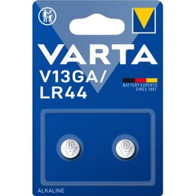Pile alcaline Varta - LR44/LR154, lot de 2