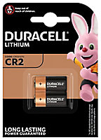 Pile au lithium CR2 Duracell, lot de 2