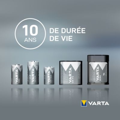 Pile au lithium 1/2 AA de 3 V CR1/2AA de Varta