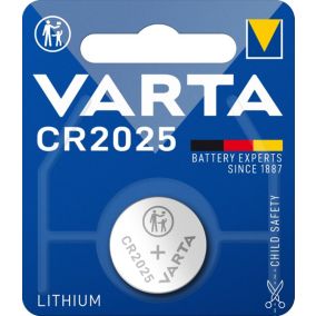 Pile au lithium CR2025 Varta, lot de 1