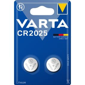 Pile au lithium CR2025 Varta, lot de 2