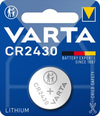 Pile au lithium CR2430 Varta, lot de 1