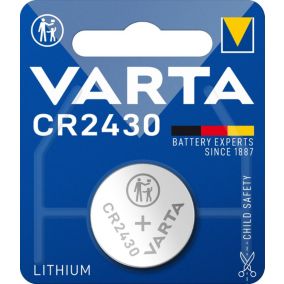Pile au lithium CR2430 Varta, lot de 1