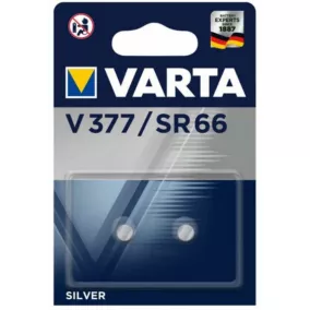 Pile de montre Varta V377 SR66, pack de 2