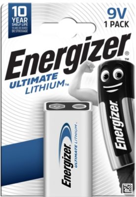Pile Lithium bleue 6LR61 9V Energizer