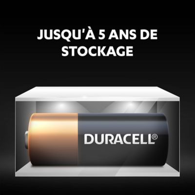 Pile lithium Duracell CR2, lot de 2