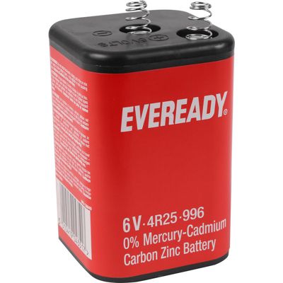 Pile pour lampe Eveready 6V, 11Ah,Taille 996 Energizer