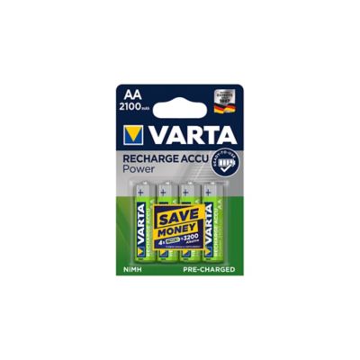 Pile rechargeable Ni-MH AA (LR6) Varta, lot de 4