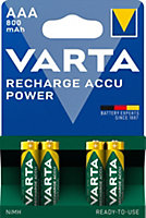 Pile rechargeable Varta Ni-MH AAA - HR04 - Lot de 4