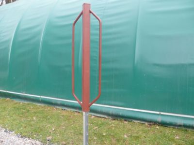 Pilon enfonce-piquet pour poteau de clôture à profil en Z Aquagart