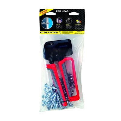 Pince + 30 chevilles métalliques à expansion pour plaque de plâtre Red Head