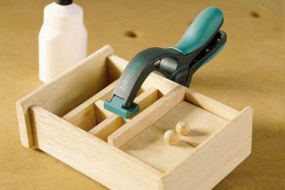 Pince à ressort bi-matière Wolfcraft FZ 40 mm