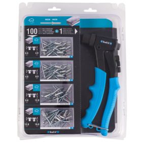 Pince à riveter professionnelle + 100 rivets Scell It