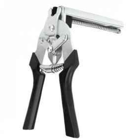 Pince à agrafes rapides pour grillage, clôture - Noir - Linxor