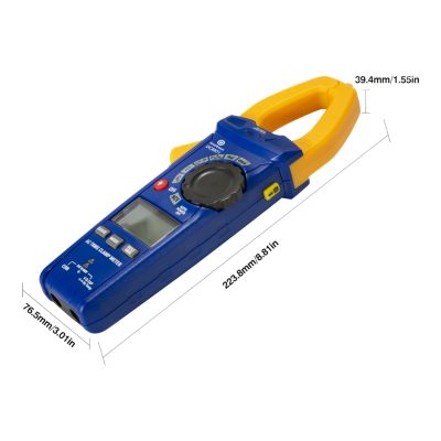 Multimètre Numérique De Poche Avec Pince Ampèremétrique - Portable, Matériel ABS, Mesure Courant