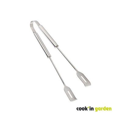 Pince à barbecue - COOK'IN GARDEN - AC150 - Inox - L36 cm - Compatible plancha et barbecue