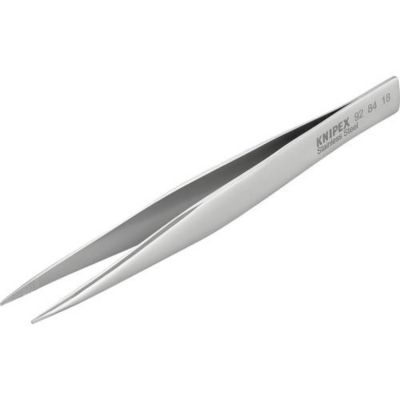 Pince brucelle de précision Knipex 92 84 18, carrée, 125 mm, bouts anguleux