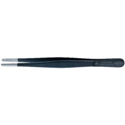Pince brucelle de précision émoussée 145 mm Knipex 92 78 77 ESD