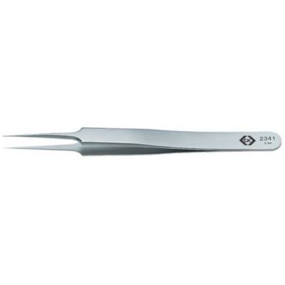 Pince brucelle de précision T2341 5 SA super-pointue 110 mm