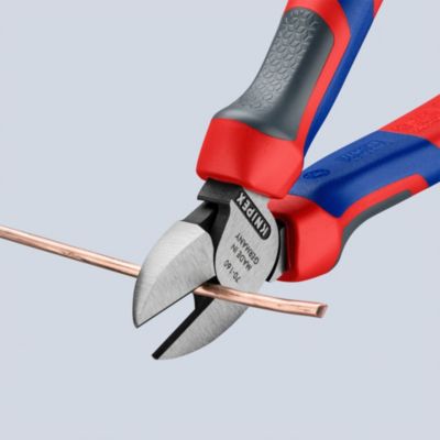 Pince coupante de côté Knipex 70 02 160 longueur 160 mm capacité de coupe Ø 2 mm