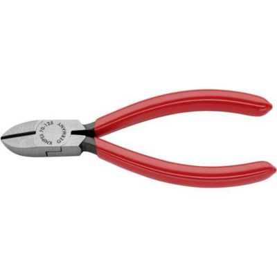 Pince coupante diagonale 125 mm, lames affûtées, poignées bi-matière, 1 pièce