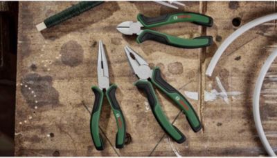 Pince coupante diagonale 160 mm - 1600A032VE - acier carbone, bords trempés 60 HRC, poignées softgrip