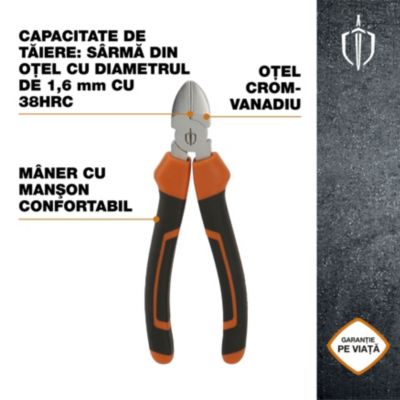 Pince coupante diagonale/latérale Magnusson 160mm