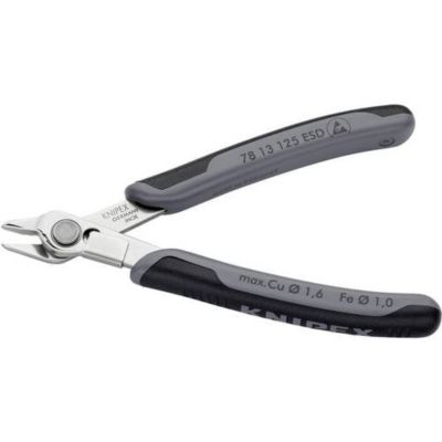 Pince coupante Knipex Super-Knips 78 13 125 ESD antistatique - coupe de précision 125 mm