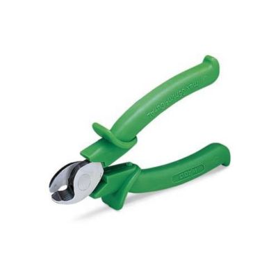 Pince coupante VDE pour câbles en cuivre et aluminium 35 mm2 isolante Verte - WAGO - 206-118