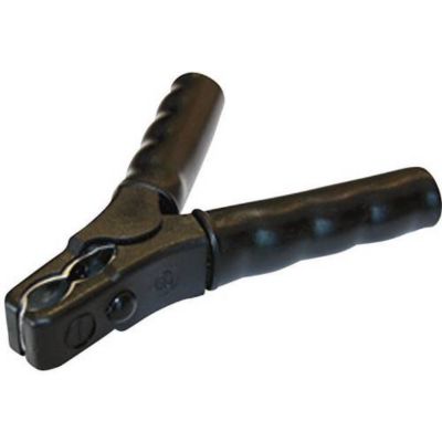 Pince crocodile isolée 80 A LZ81 noire 120 mm - ouverture 25 mm
