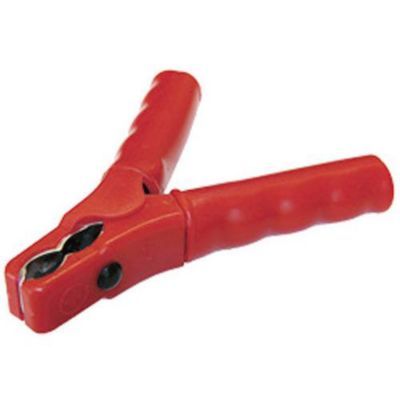 Pince crocodile isolée 80 A rouge LZ80, longueur 120 mm, ouverture 25 mm