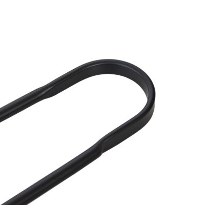 Pince de cheminée en acier noir 63 cm
