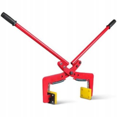 Pince de Levage Verticale RodClamp 325KG - Ouverture 6-18 cm, Acier + Caoutchouc, Poignées Ergonomiques