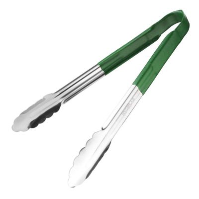 Pince de Service Code Couleur 290 mm - 7 Coloris - Vogue - Vert - l30- L0.1- P0.1- h0.1- Acier Inoxydable