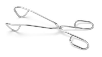 Pince de Service courbée - Hendi - Gris - l23.5- L0.1- P7.5- h4.8- Inox