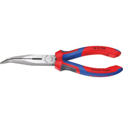 Pince demi ronde Knipex - Becs longs coudés 40 degrés