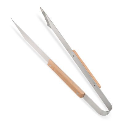 Pince manche en bois pour barbecue Blooma