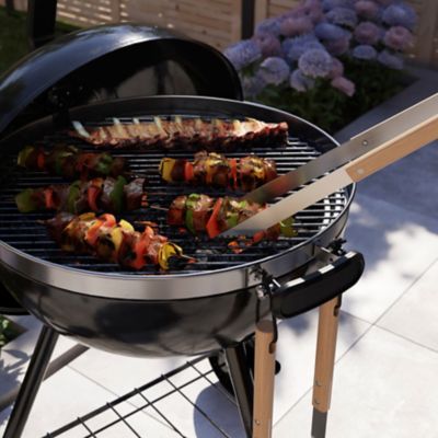 Pince manche en bois pour barbecue GoodHome