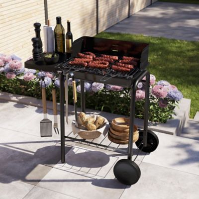 Pince manche en bois pour barbecue GoodHome