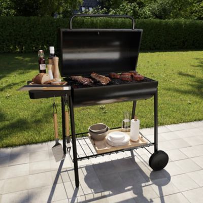 Pince manche en bois pour barbecue GoodHome