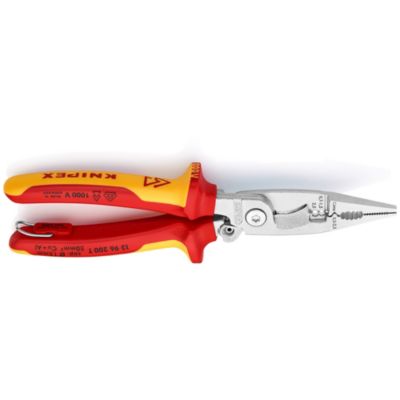 Pince multifonction isolée Knipex rouge et jaune