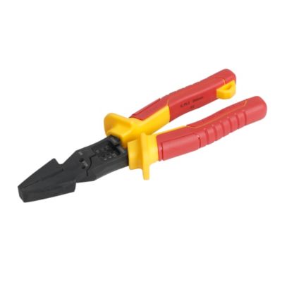Pince Universelle électrique Isolée VDE 1000V – 220 Mm – Coupe, Dénude, Serre, Cintre – Pour Câbles Cuivre/aluminium
