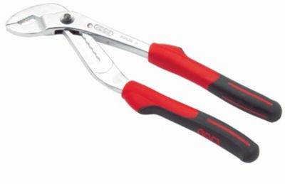 Pince multiprise bimatiere à bouton poussoir - SAM OUTILLAGE - 20125Z