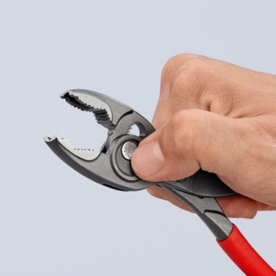 Pince multiprise Knipex 200 mm rouge et grise