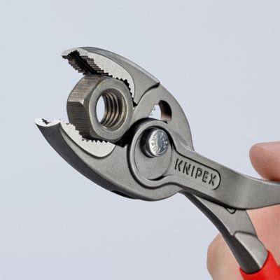 Pince multiprise Knipex 200 mm rouge et grise